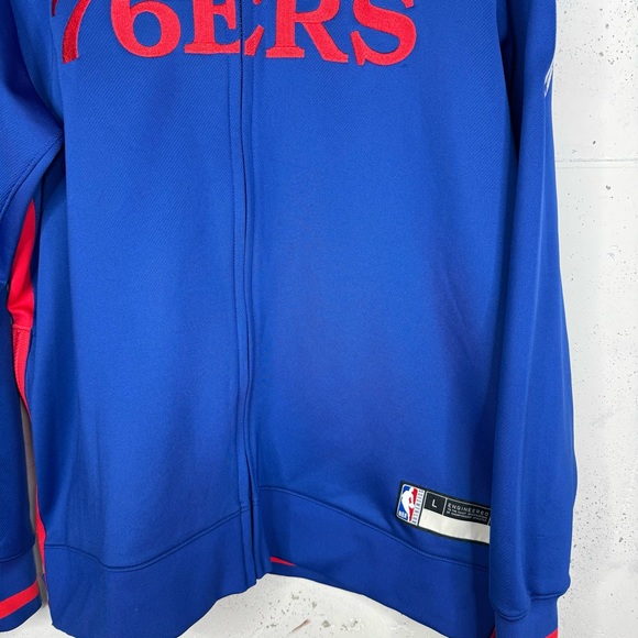 Nike 76ers Philadelphia Basketball Zip Up Hoodie Size Large - Picture 3 of 8